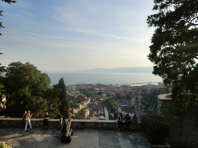 トルサット城からの眺め
