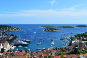 フヴァル島の要塞からの絶景